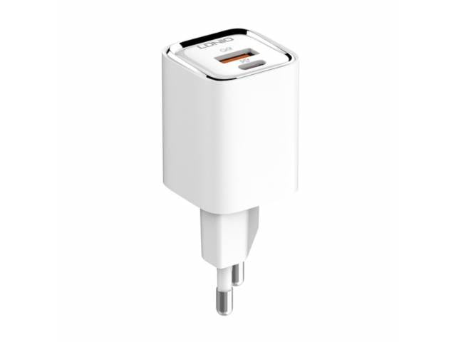 Cargador de Pared LDNIO 30W - Carga Rápida PD Tipo C