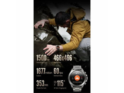 Smartwatch Mibro GS Explorer S Titanium 1.32" 460mAh Gris by Xiaomi