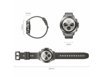 Smartwatch Mibro GS Explorer S Titanium/Silicona 1.32" 460mAh Gris by Xiaomi