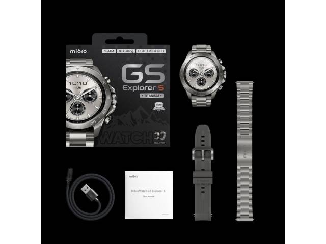 Smartwatch Mibro GS Explorer S Titanium - Diseño Ultra Resistente