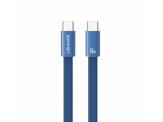 Cable USB-C USAMS Plano - Carga Rápida 60W