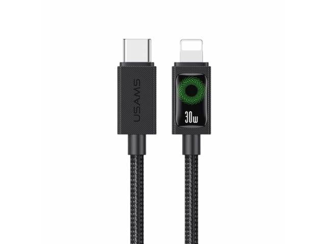 Cable USB-C a Lightning USAMS SJ774 - Carga Rápida 30W