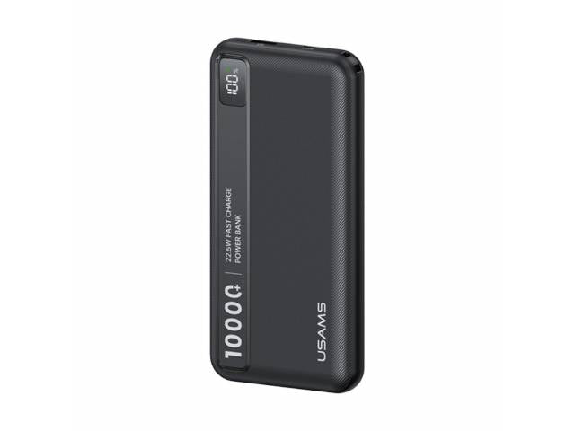 Power Bank USAMS 10.000mAh - Carga Rápida 22.5W